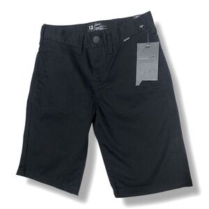 HURLEY Black Denim Walk Shorts Shorts Boys Size 12 Sits Above Knee NWT